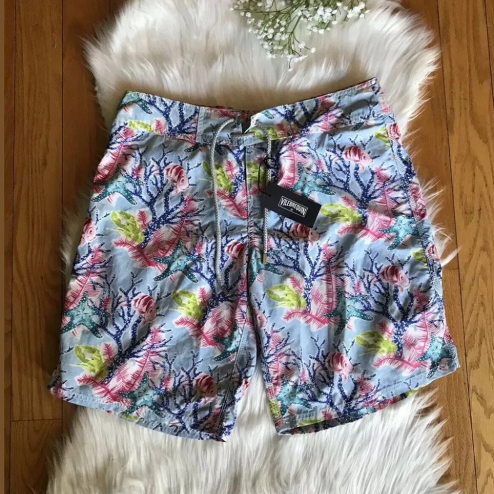 NWT Vilebrequin Men’s Medium Swimwear Swim Trunks